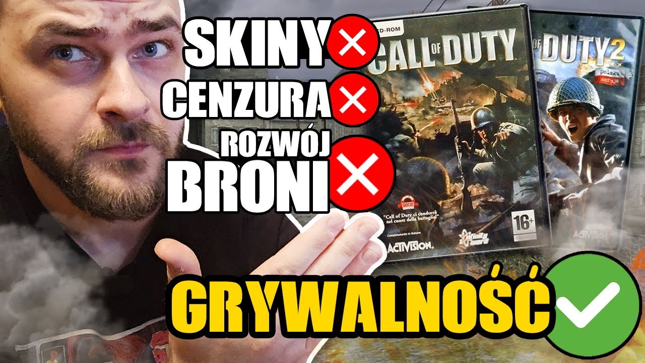 TAKICH GIER JUŻ SIĘ NIE ROBI - analiza pierwszych gier serii Call of Duty