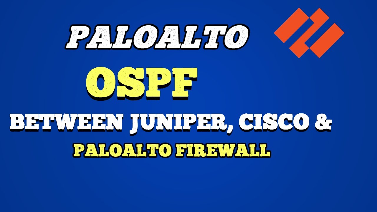 OSPF между Juniper, межсетевым экраном Palo Alto и маршрутизатором Cisco