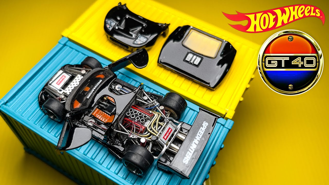 Ford GT40 Time Attack Hot Wheels Custom