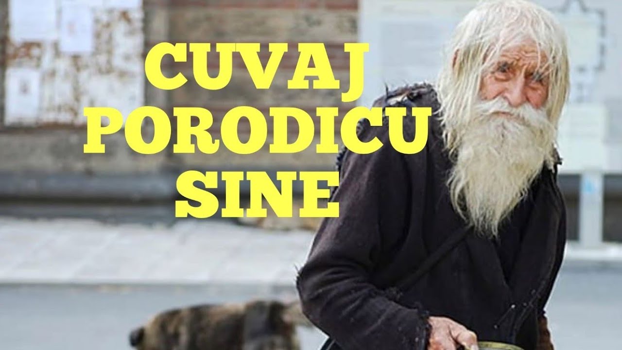 STARAC IZ PARKA - CUVAJ PORODICU SINE - ISTINITA PRICA - Perunove price#perunoveprice
