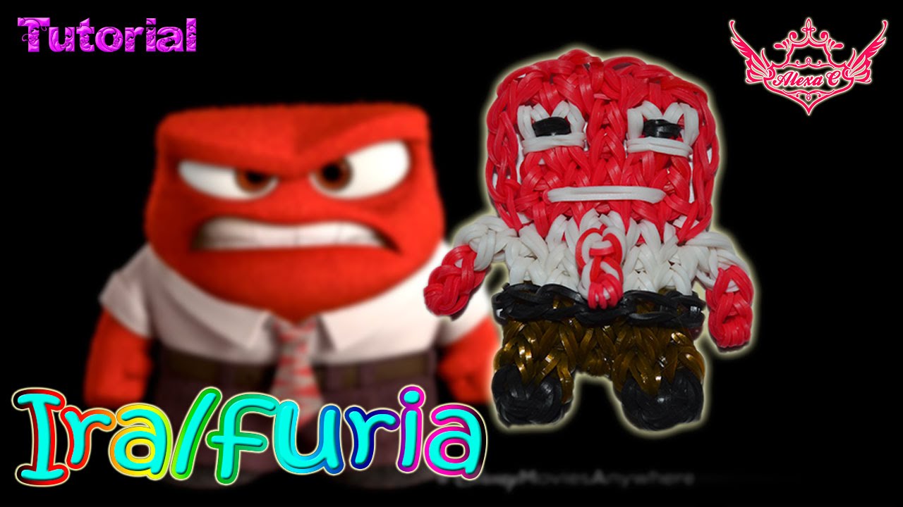 ♥ Tutorial: Ira o Furia de Inside Out (sin telar) ♥