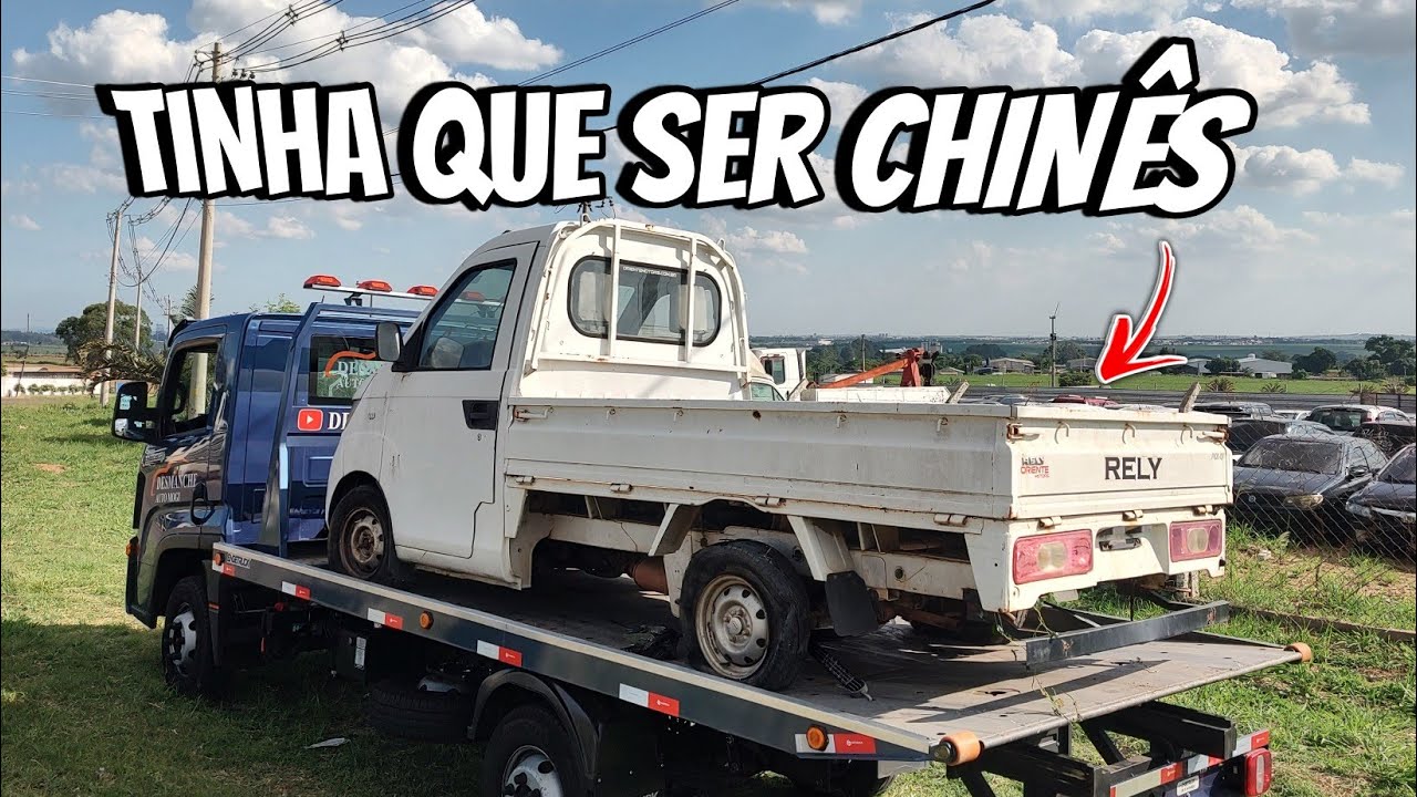 TOWNER DA CINHA / RELY PICK-UP MINI UTILITÁRIO COM PORTE DE CAMINHÃO.