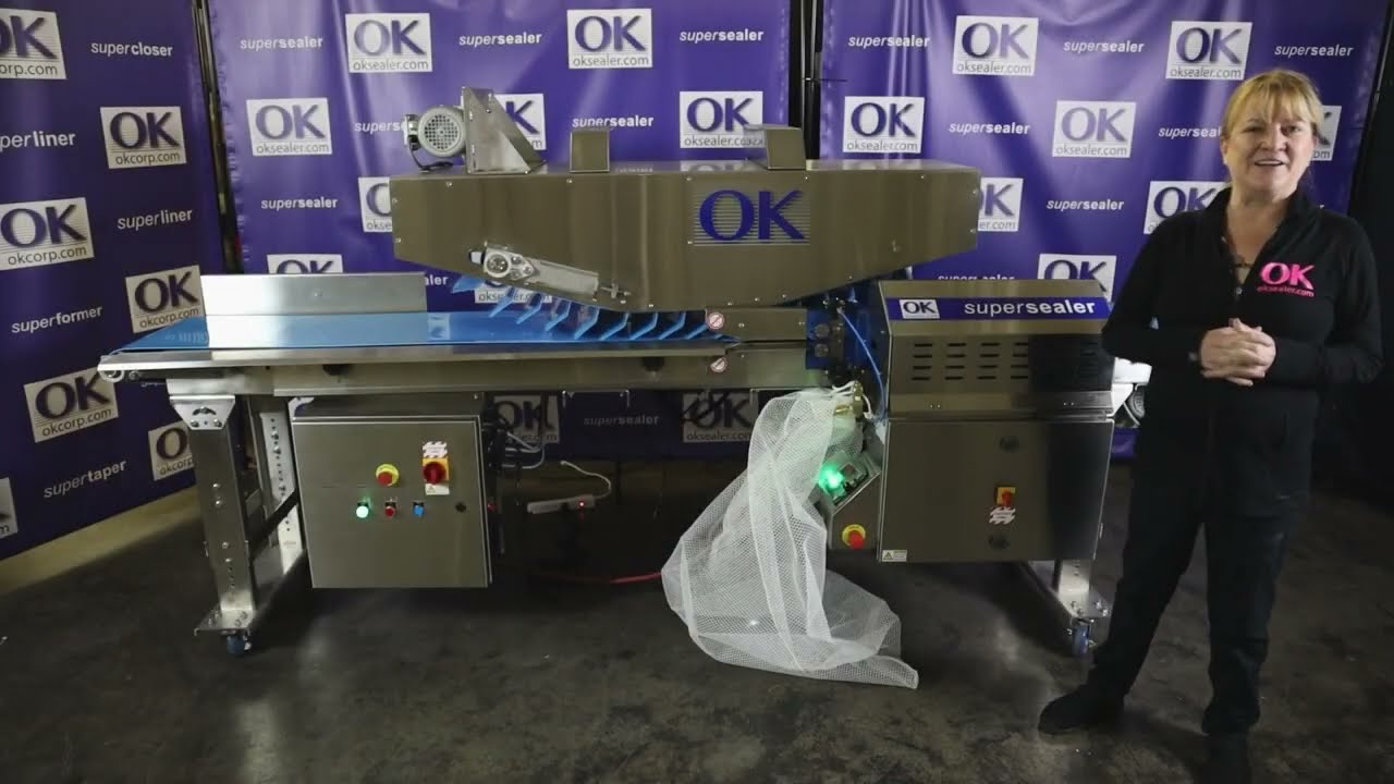 OK Supersealer T-Pak 550 Wash-Down Bagging System Sealer | www.ProPac.com