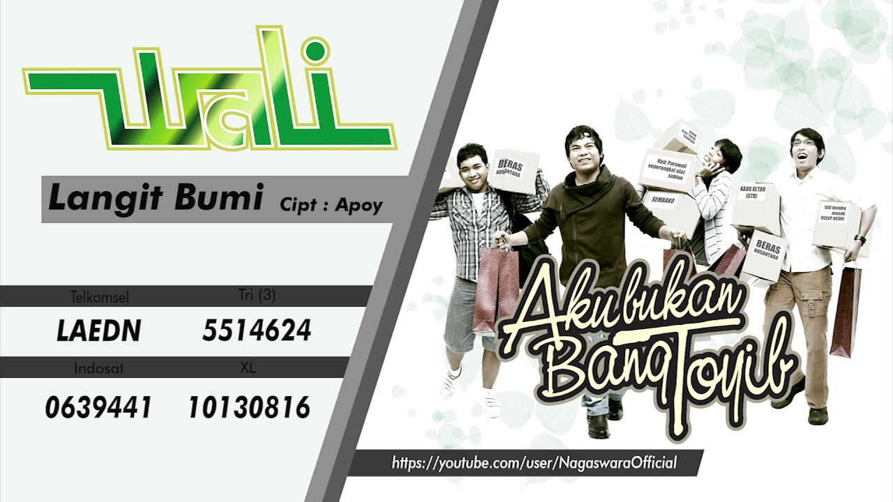 Wali - Langit Bumi (Official Audio Video)