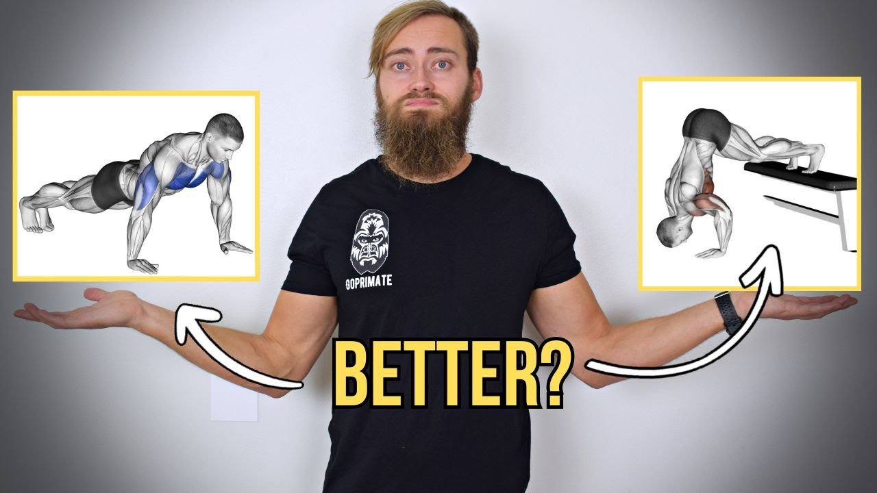 Push Ups VS Pike Push Ups - 2 DIFFERENCES YOU MUST KNOW