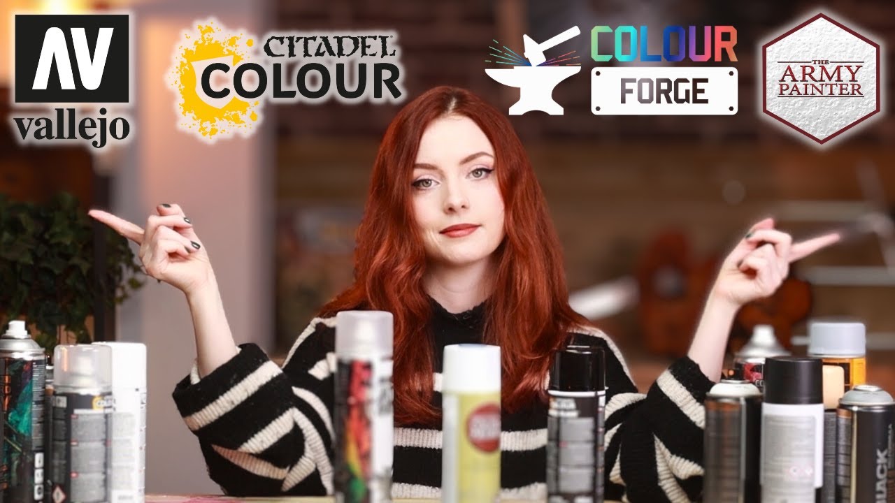Watch THIS before you buy any more Spray paint | Citadel v Army Painter v Vallejo v Colour Forge