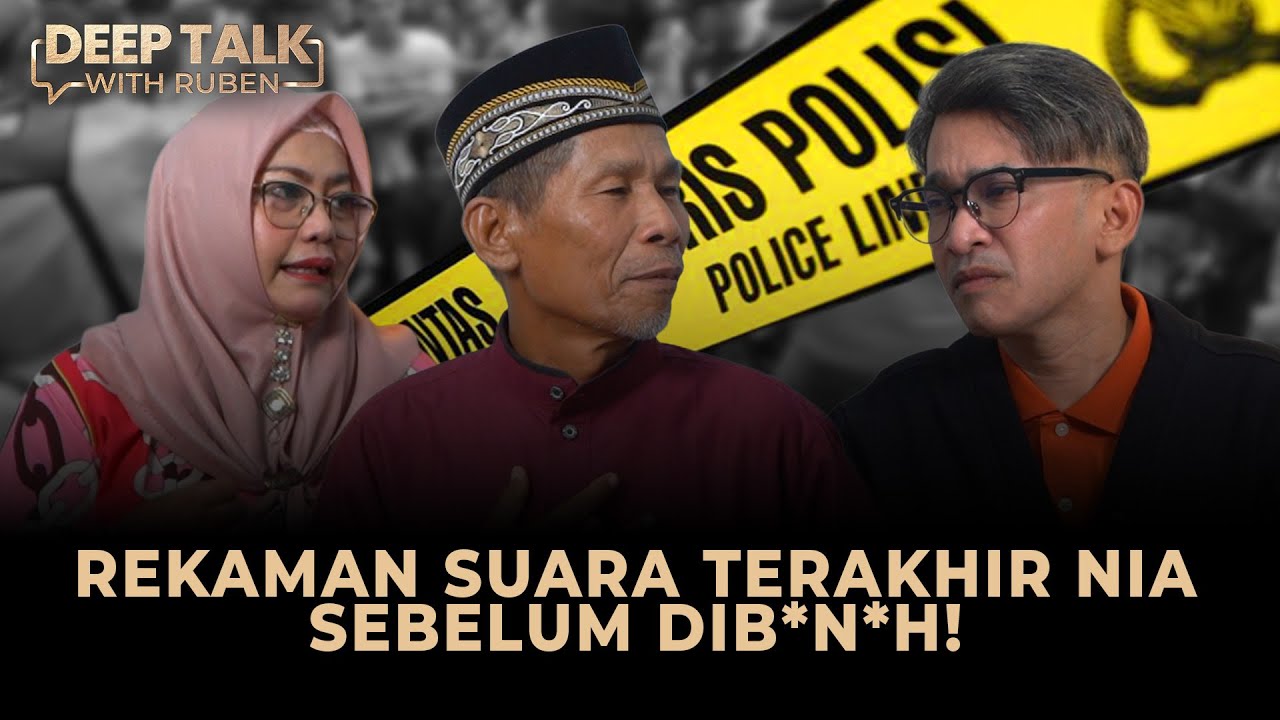PENUH TANGIS‼️REKAMAN SUARA TERAKHIR NIA KURNIA SARI SI PENJUAL GORENGAN‼️| DEEP TALK WITH RUBEN