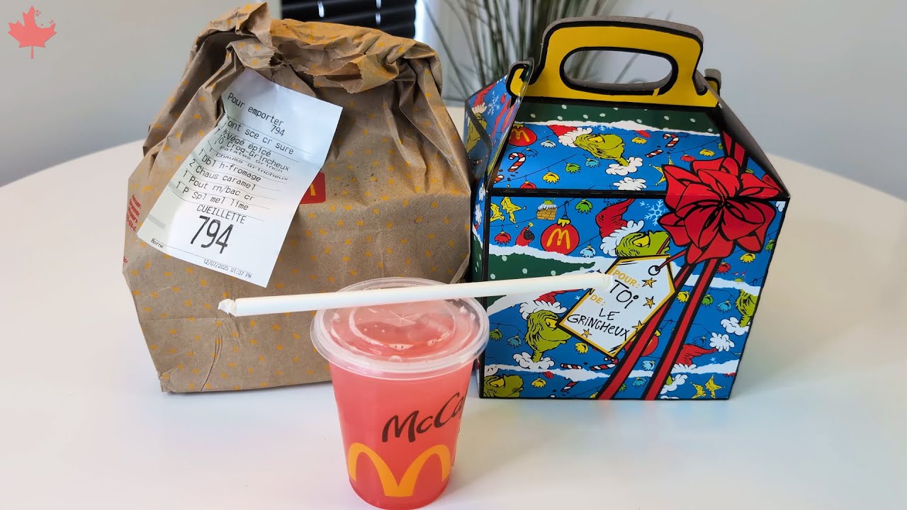 Trying Out Chicken Poutine, Grinchiest Meal and more! @McDonaldsCanada