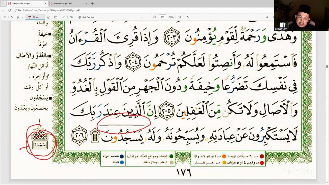 TADARUS EKSPRES Sesi Malam (25 Feb 2026) MS 164-176