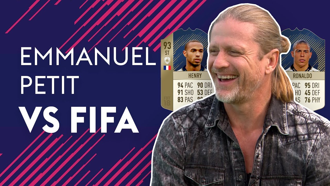 THIERRY HENRY OR R9 RONALDO, WHO WAS BETTER?! | EMMANUEL PETIT VS FIFA 🔥🔥🔥