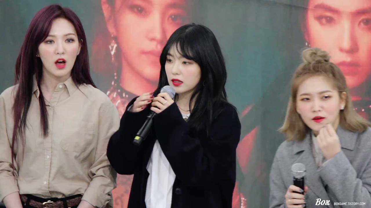 180202 레드벨벳 영등포 팬사인회 입장-시작 [아이린] 직캠 by Box