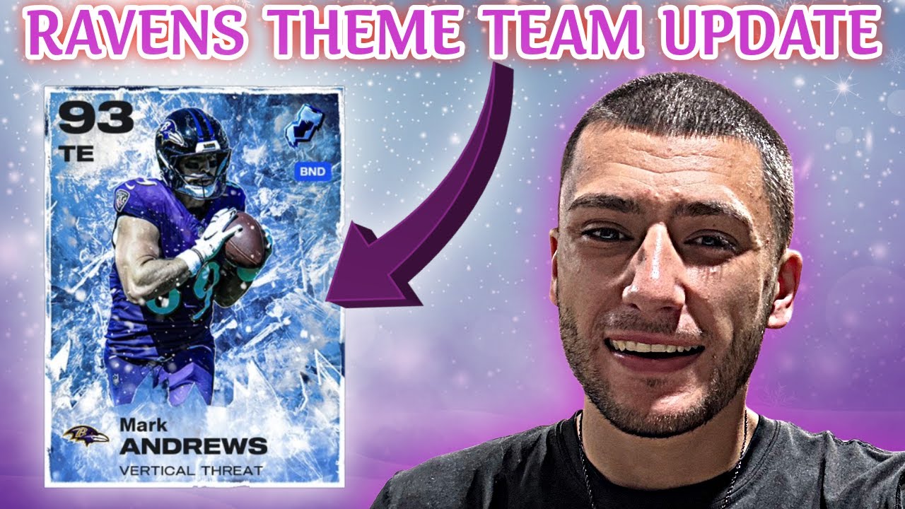 Ravens Theme Team UPDATE! 96 SPEED Mark Andrews Is INSANE!
