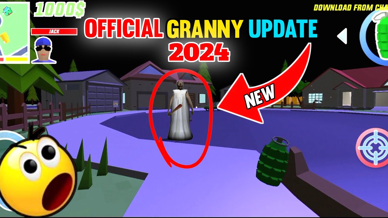 Official Granny Update in Dude Theft Wars 👻👻 | Granny in dude theft wars | CHM JALAL