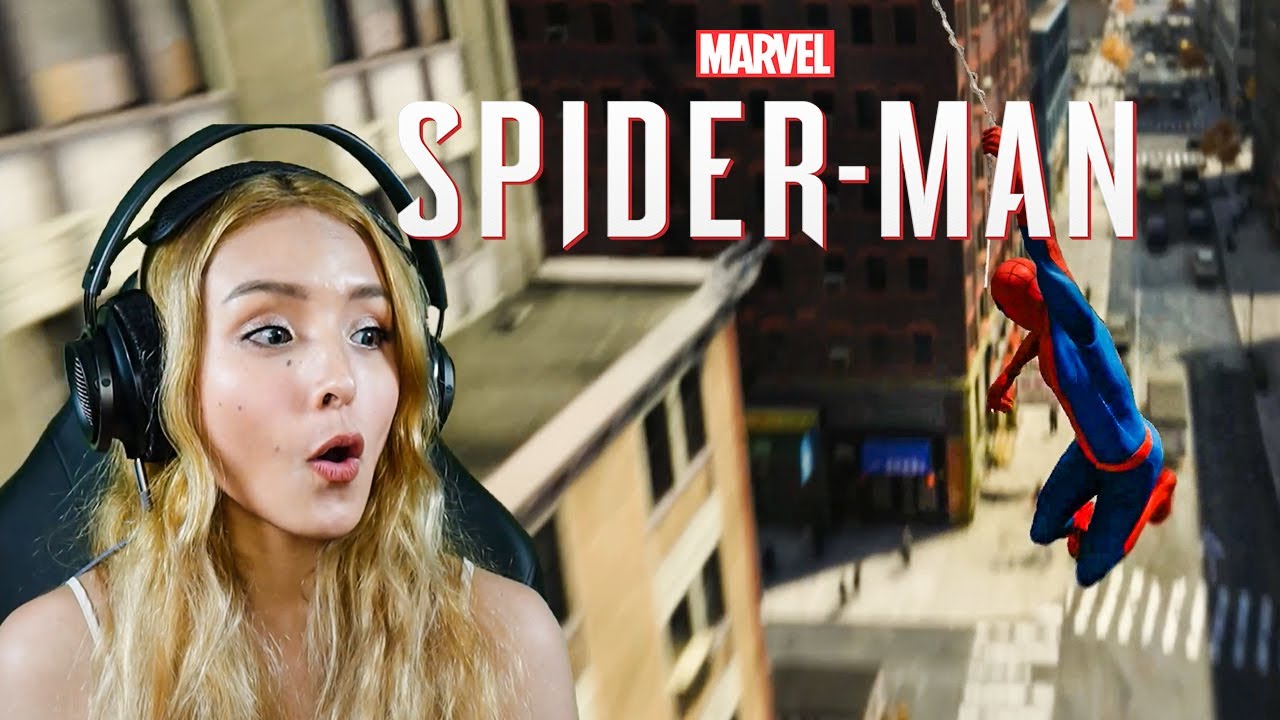 Sarah Streams Marvel's Spider-Man 2018 PS4 Blind Playthrough 4K Act 1 - First 2 Hours of Gameplay