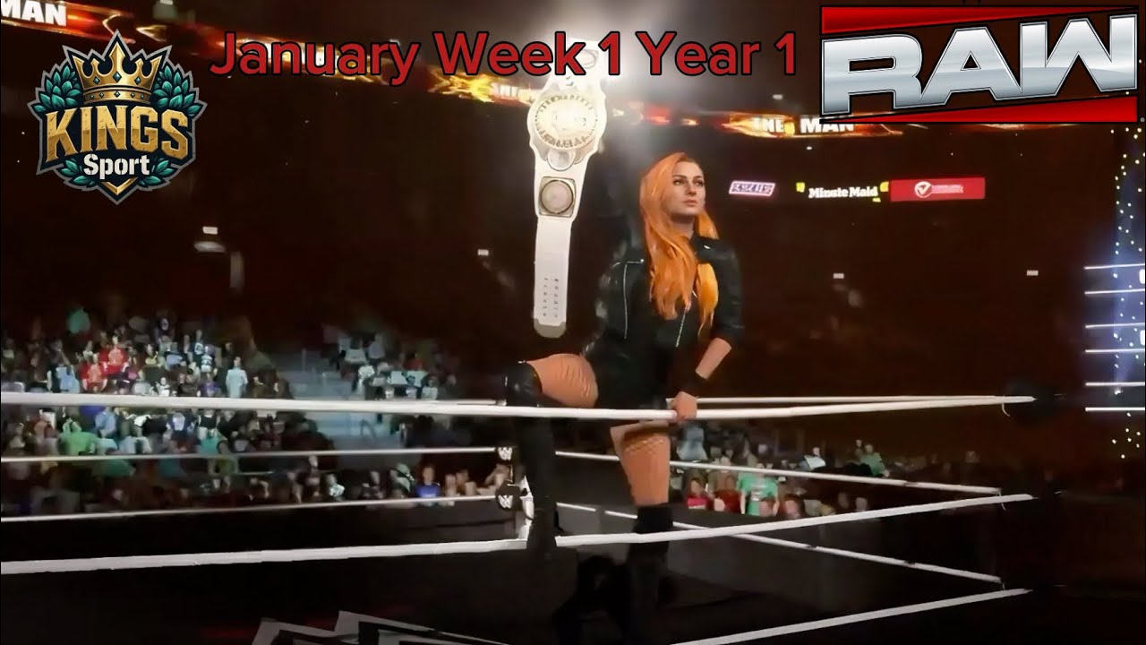 WWE 2K26 | RAW | January Week 1 Year 1