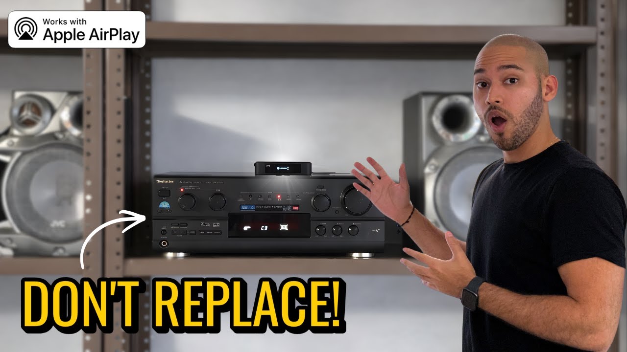 How I Made My Brother’s Old Speakers Wireless with AirPlay 2