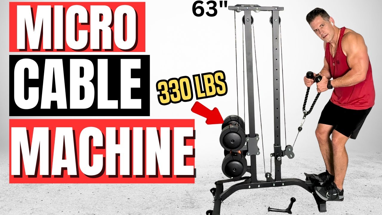 The Smallest Cable Machine That Can Handle 330 lbs: Tousains CR63