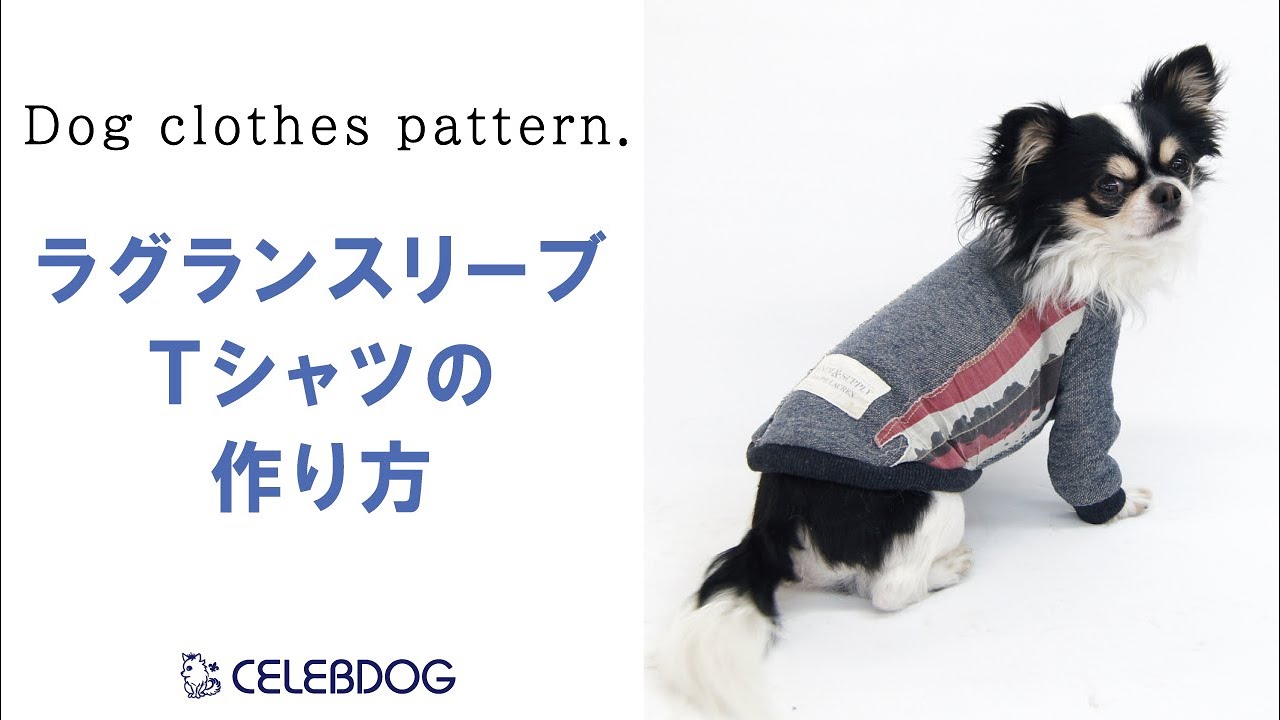 【型紙購入者向け】ラグランスリーブＴシャツの作り方