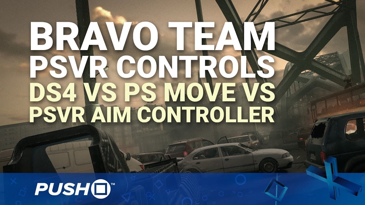 Bravo Team PSVR Controls: PlayStation VR Aim Controller vs DualShock 4 vs PS Move