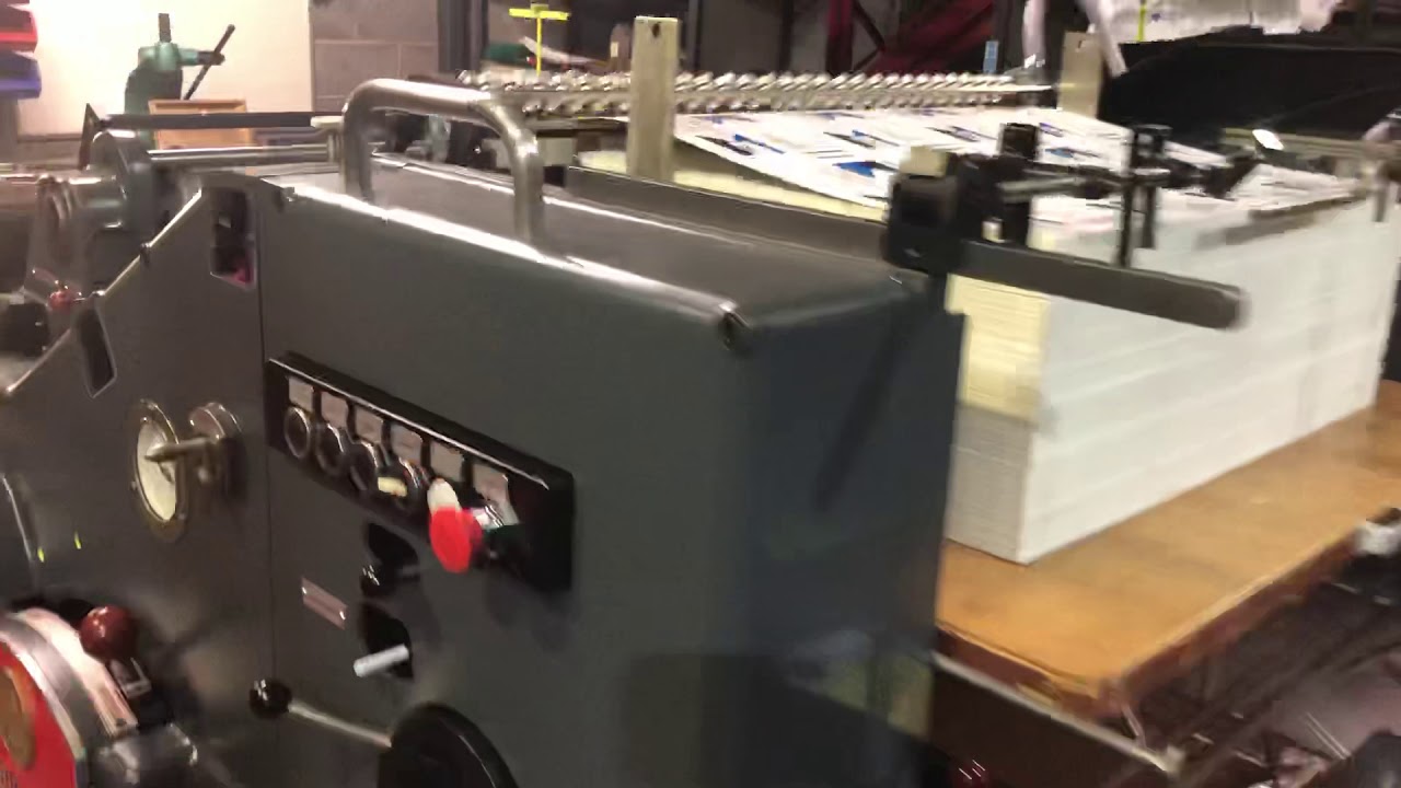 Heidelberg SBD 640x900mm fully rebuilt by Senior Graphics Ltd
