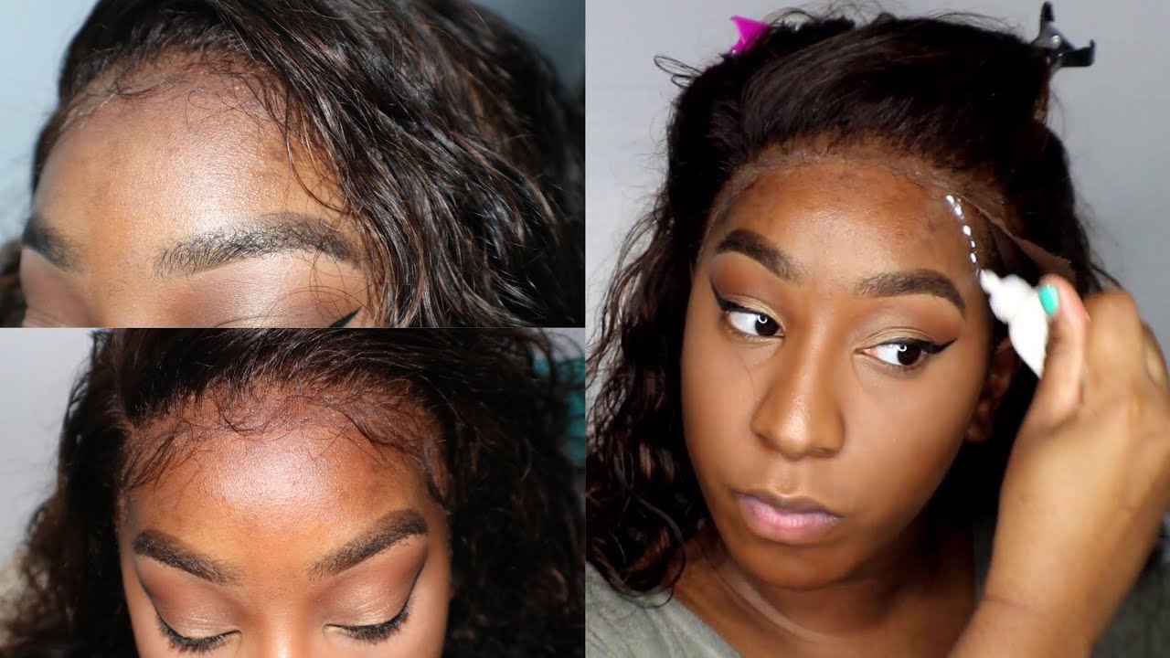 Watch Me Apply My Frontal Wig Using Bold Hold Extreme Cream + Review!