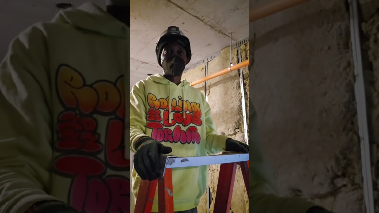 Insulation ongoing #lifeofcarpenter #Canadian winter#wintertimes#hustlerspot#winning #Kenyadian #