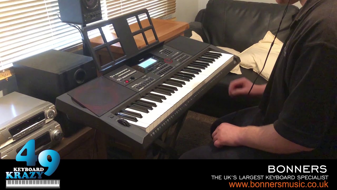 The New Casio CT-X5000 Keyboard Review - 800 Sounds Part 3/4