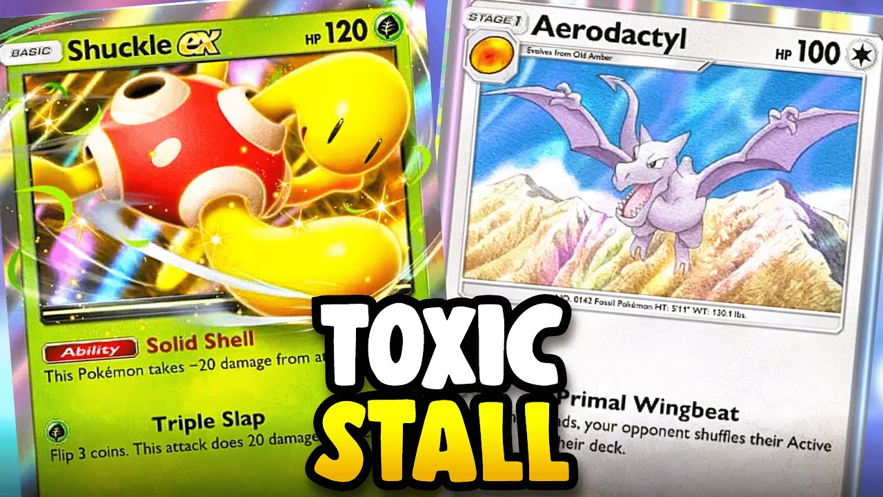 This SHUCKLE EX Deck Is the Most FUN I've Had in Ages