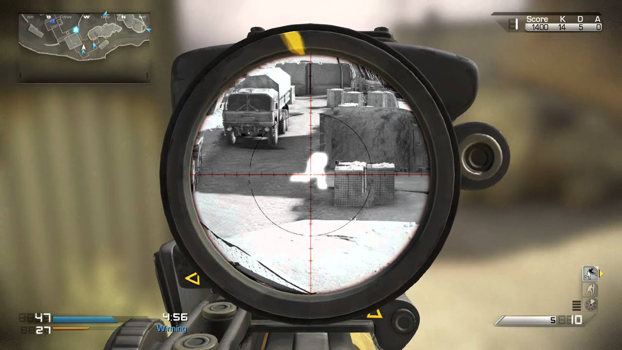 CALL OF DUTY GHOSTS 2016 CORE TEAM DEATHMATCH SNIPER GAMEPLAY XBOX1