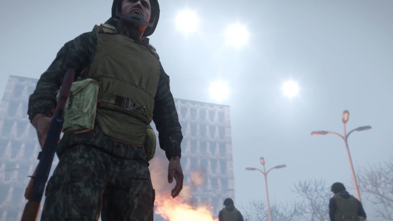 Don't tell Mom I'm in Chechnya - Russian war song (ARMA 3)