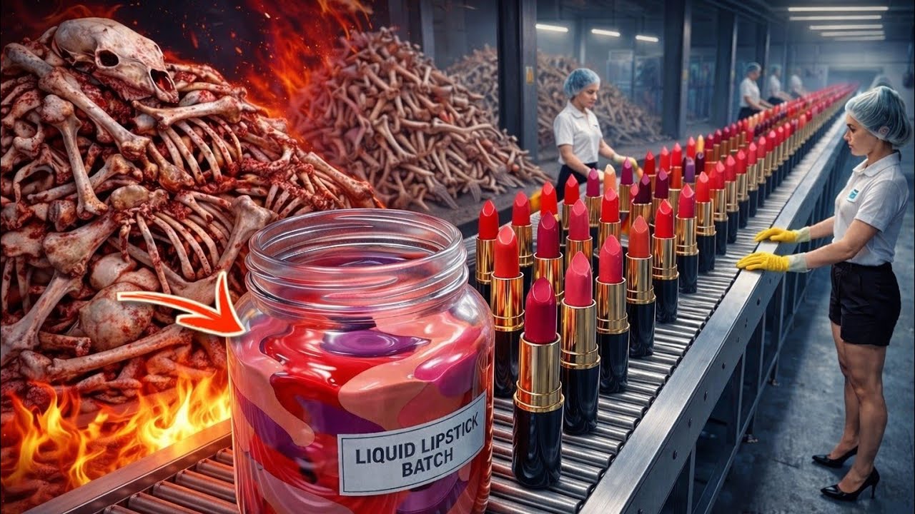 From Animal Bones to Lipstick | Inside a Famous American Cosmetics Factory