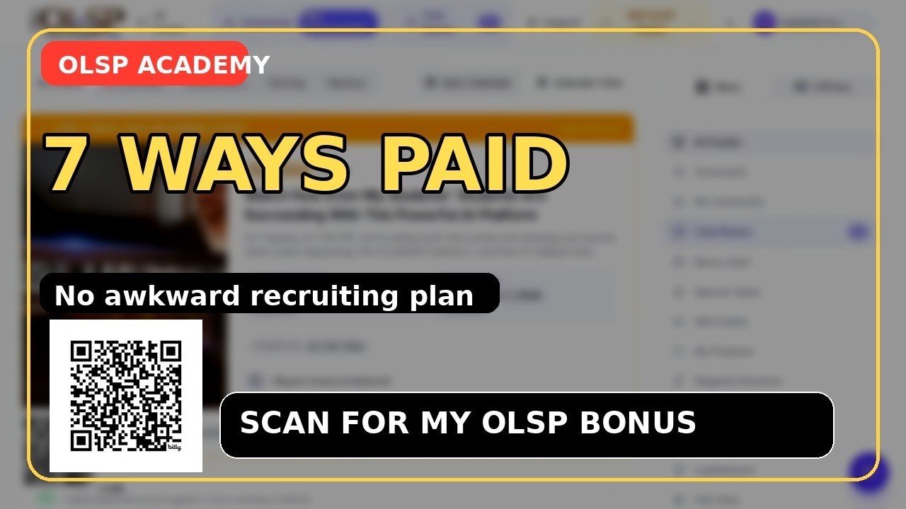 7 способов заработать в OLSP, никого не приглашая