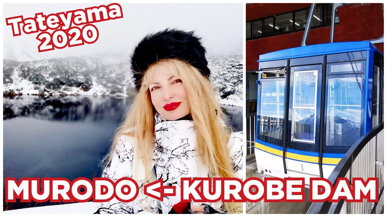 Adeyto ❄️🚎🚡 KUROBE DAM to MURODO 室堂 & MIKURIGAIKE POND Stunning Japan Alps TATEYAMA 2020 立山黒部アルペンルート