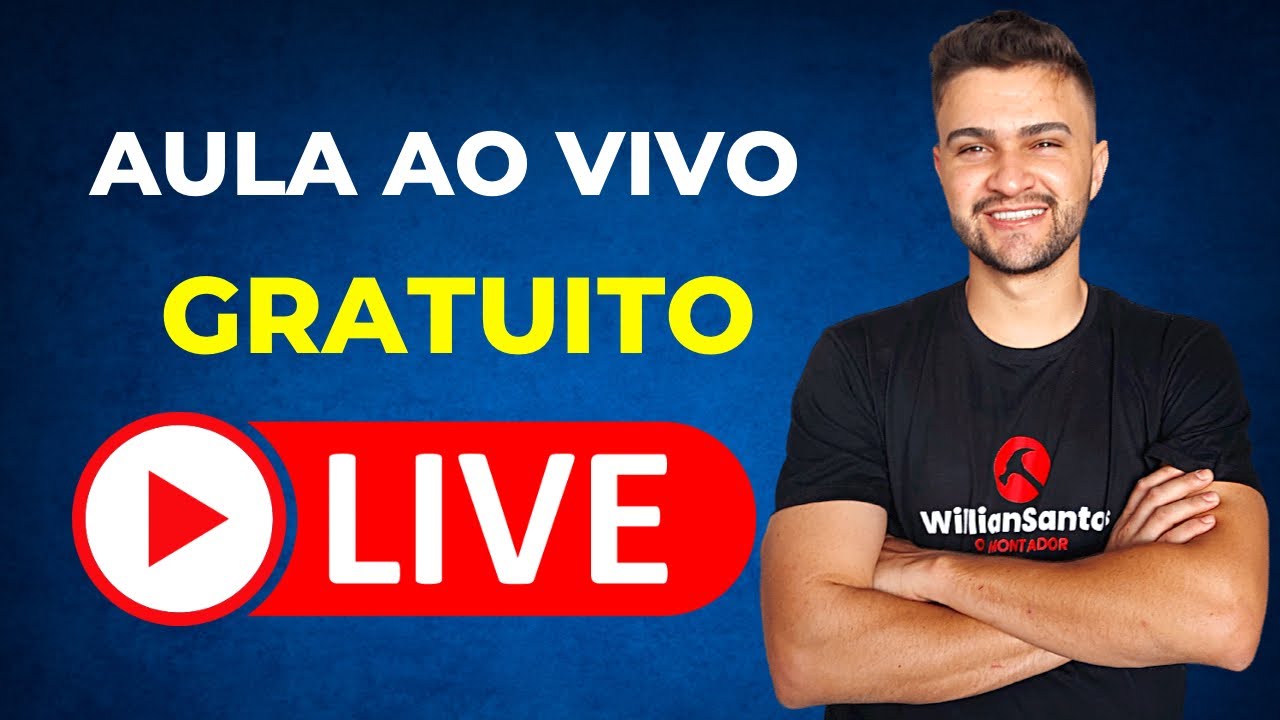 AULA DE MONTAGEM DE MÓVEIS  AO VIVO GRATUITO