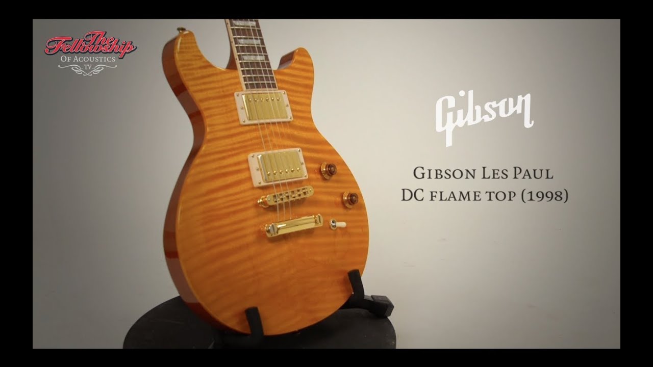 TFOA review - Gibson Les Paul DC Flame Top
