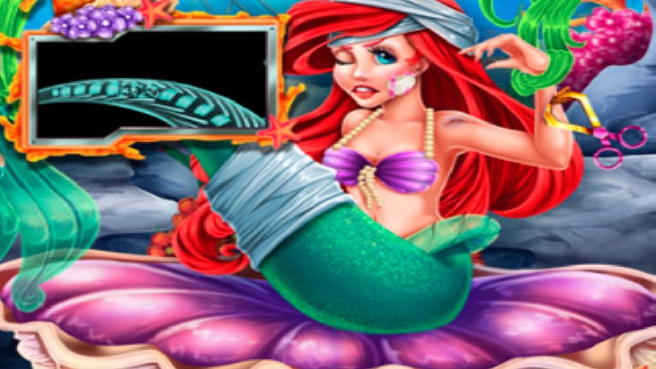 Mermaid Princess Hospital Recovery - Dress Up Game for Kids