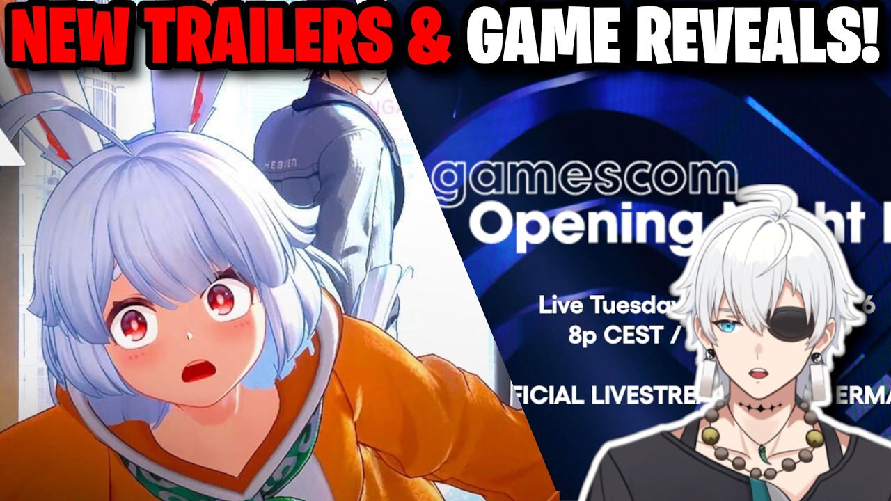 MASSIVE ANANTA REVEAL AT GAMESCOM SHOW - WATCHPARTY! GACHA TRAILERS & NEW GAMES & ANNOUNCEMENTS!