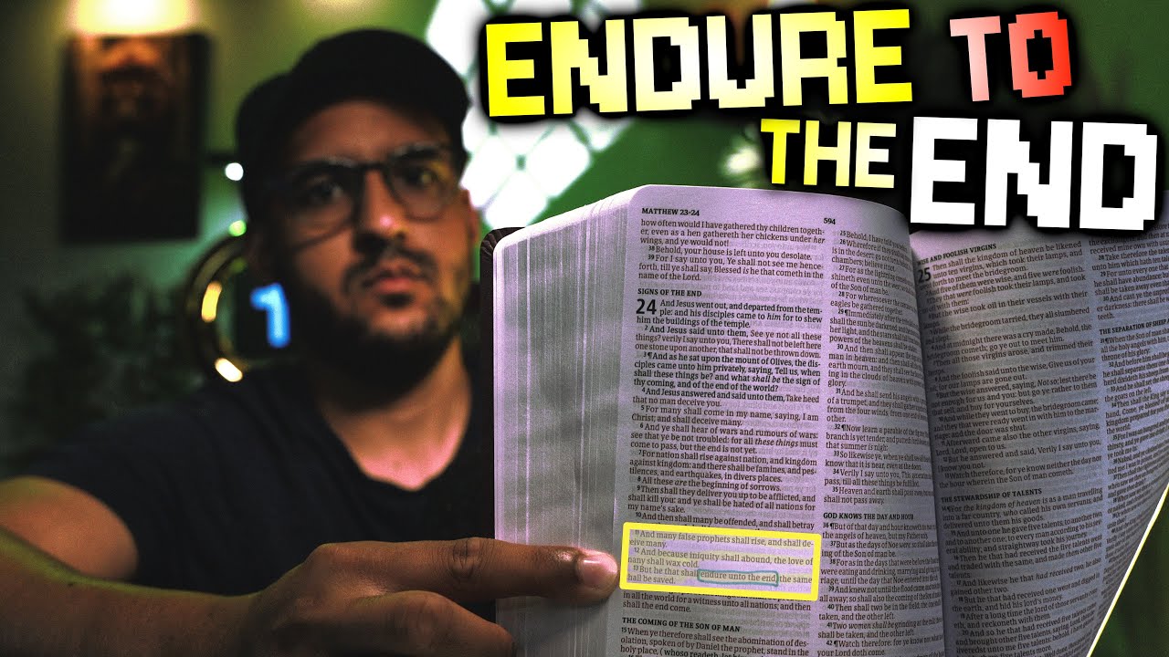 enduring to the end EXPLAINED‼️(matthew 24:13) - 3 minute bible clarity