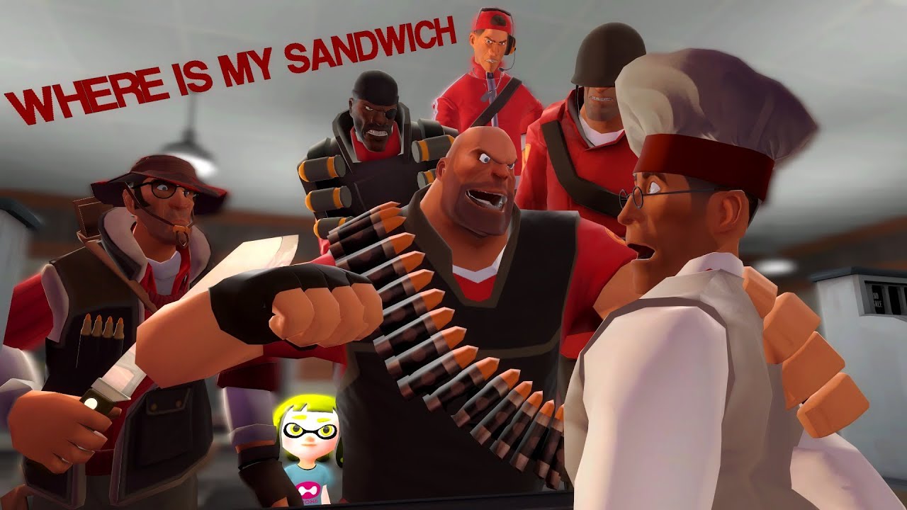 [Gmod TF2/Splatoon] WHERE IS MY SANDWICH