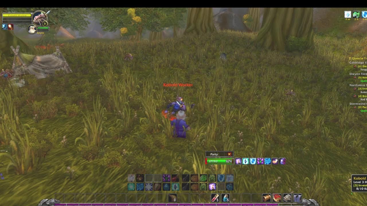 Hardcore, World of warcraft. - LVL 1 - 20 Fire Mage.