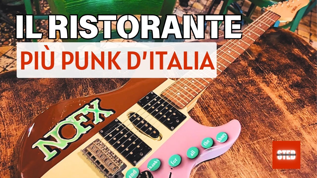 Nel RISTORANTE più PUNK ROCK d'Italia