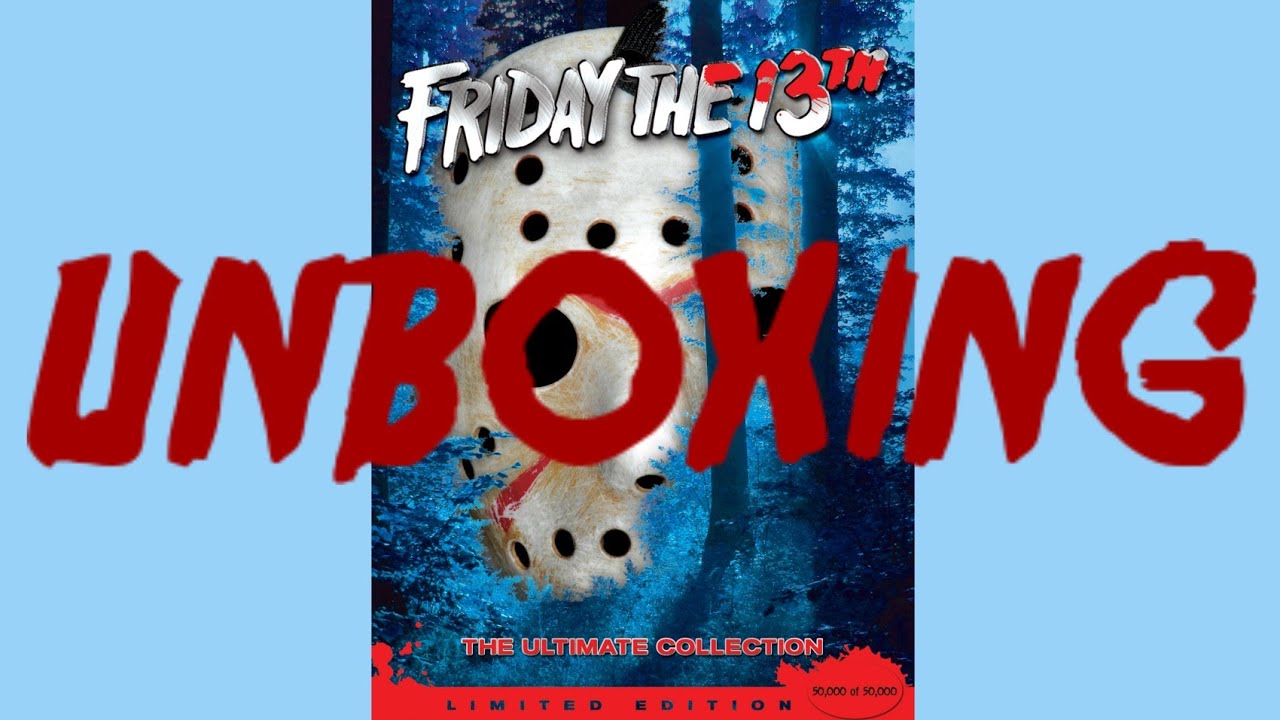 Friday the 13th: The Ultimate Collection (Parts I - VIII + Jason Mask) UNBOXING