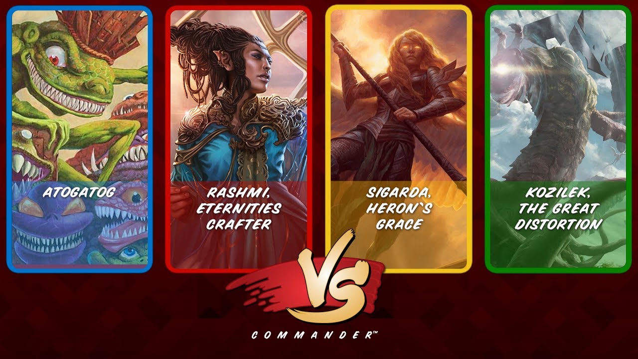 Commander VS S8E2: Atogatog vs Rashmi vs Sigarda vs Kozilek