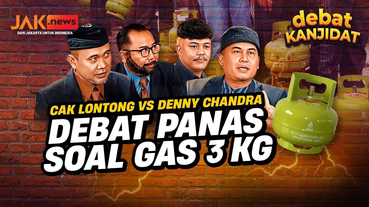 Cak Lontong | DEBAT PANAS SOAL GAS MELON | Debatkan Jidat | #001