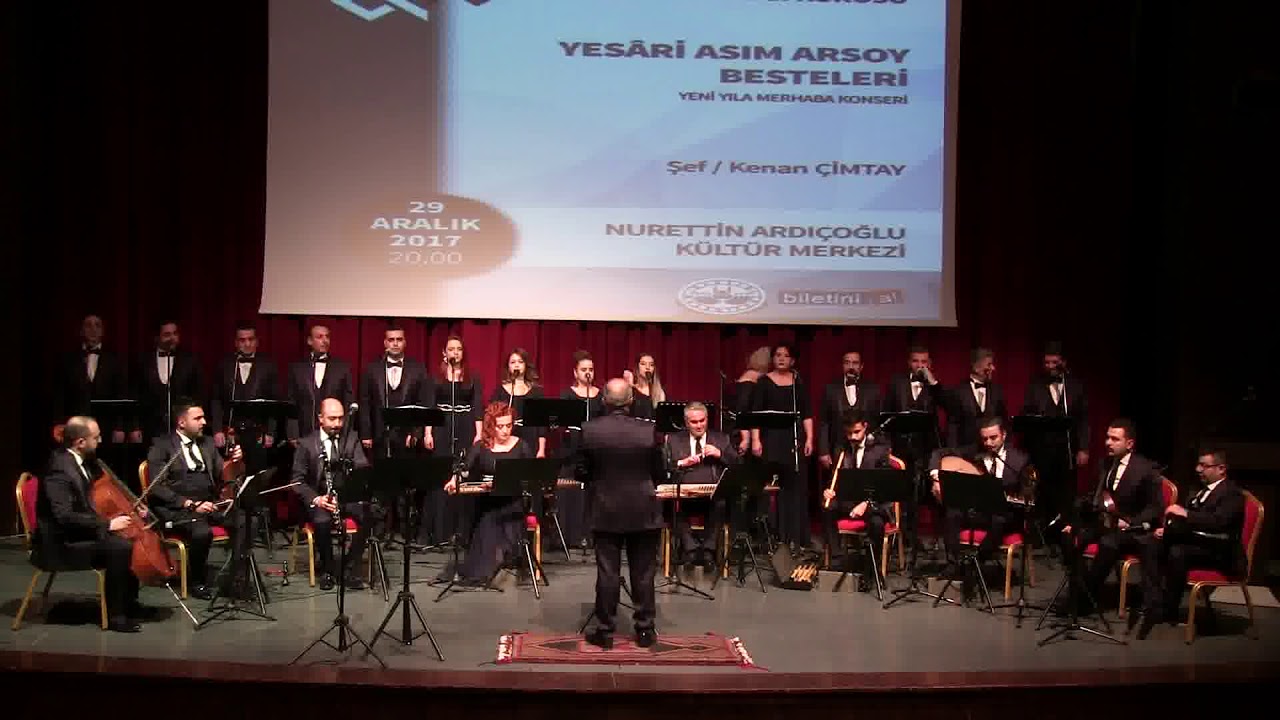 YESARİ ASIM ARSOY BESTELERİ  ( YENİ YILA MERHABA ) KONSERİ & ELAZIĞ DEVLET KOROSU