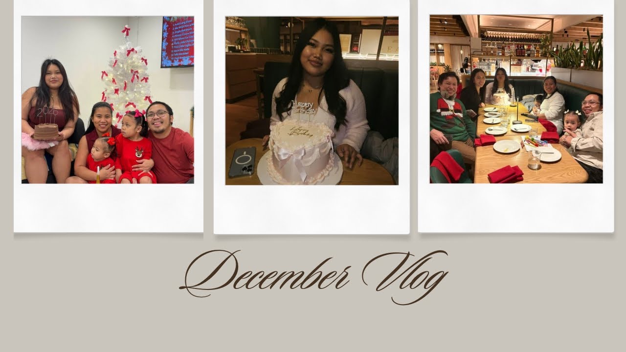 Simple 18th, Special December ✨ | Birthday, Christmas & New Year