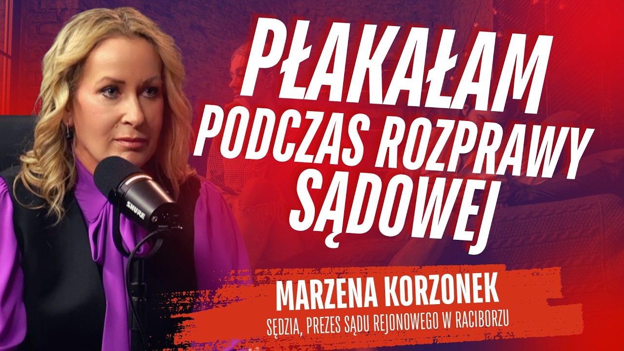Płakałam podczas rozprawy sądowej | Sędzia Marzena Korzonek | Dramagedon Podcast