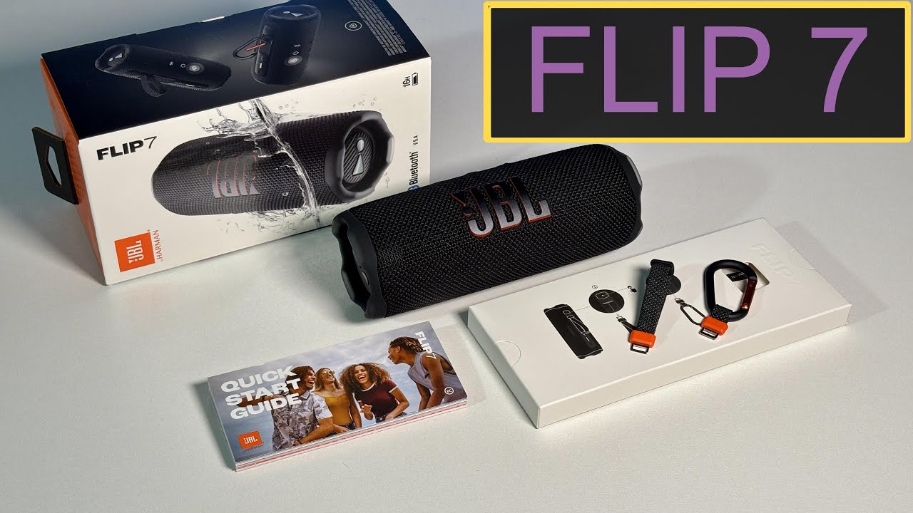 JBL Flip 7 РАСПАКОВКА и Запись звука