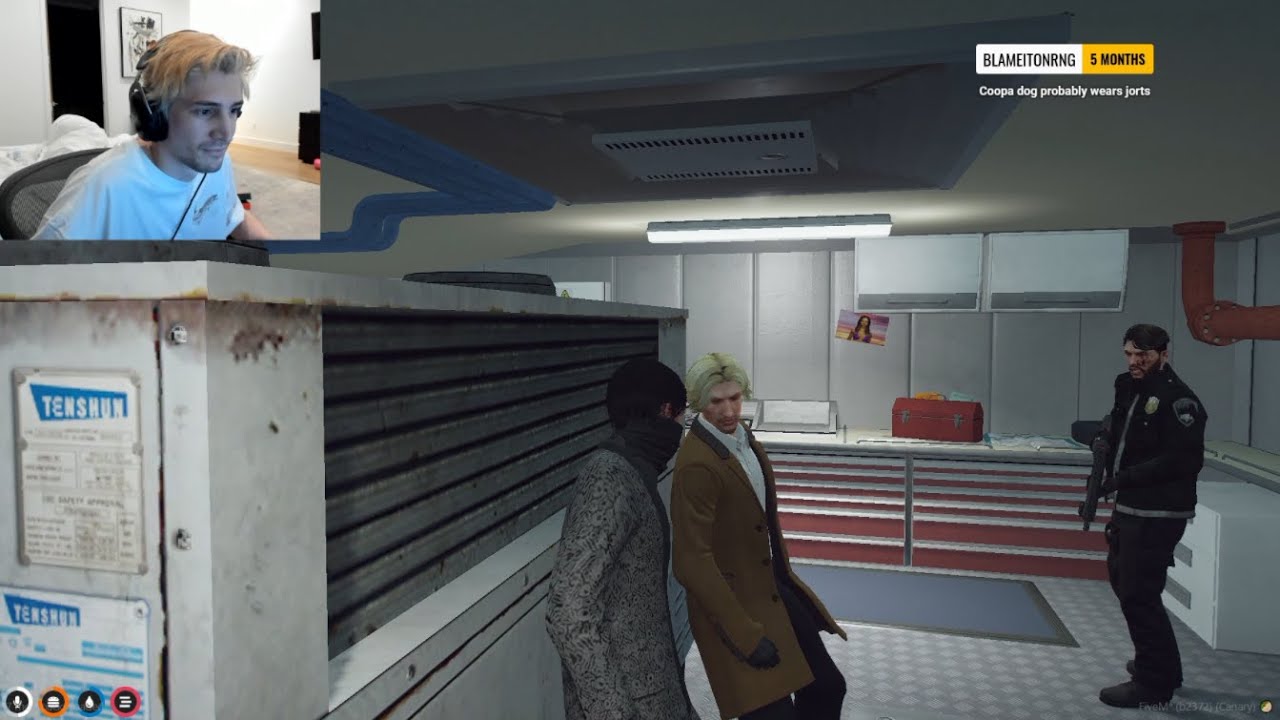 xQc and Marty Almost Gets Caught...