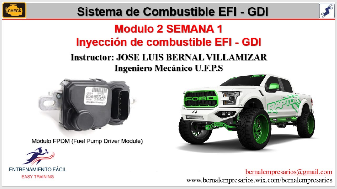 2-ELECTRONIC FUEL INJECTION SFI - GDI  [Pruebas al módulo FPDM Fuel Pump Driver Module] Ford F-150